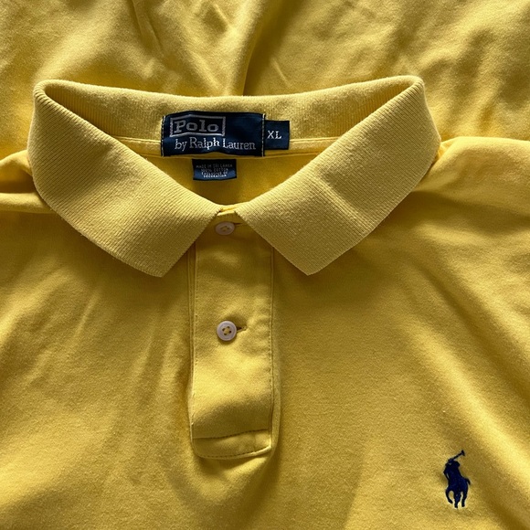 Polo by Ralph Lauren Bright Yellow Polo Shirt - Picture 3 of 5